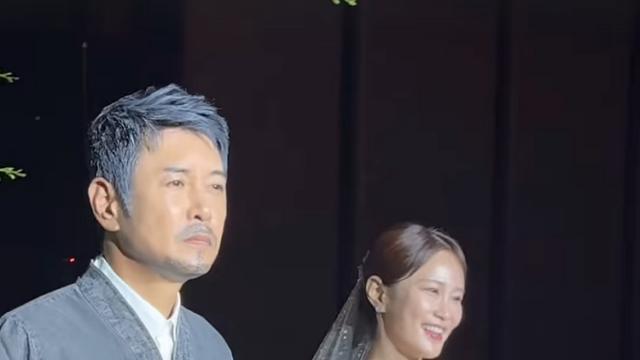 '♥김준호' 김지민, 김대희 손잡고 신부 입장