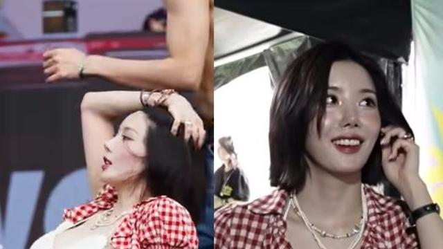 권은비, 연습도 '워터밤' 의상 그대로…아찔 변화→테이프·욕조 리허설까지 [엑's 이슈]