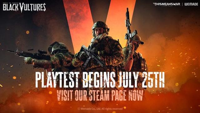위메이드, PC FPS '블랙 벌처스: 프레이 오브 그리드' 글로벌 최초 공개