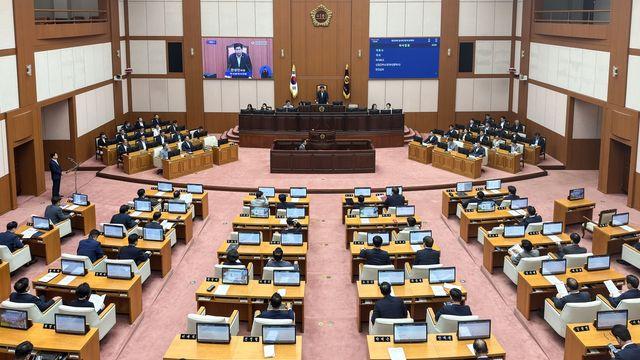 부산시의회, 제330회 임시회 개회…안건 53건 처리 예정