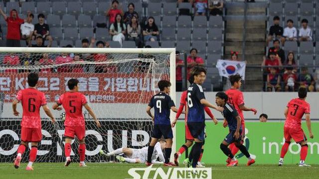 [st&현장] 불운한 홍명보호, 골대 강타 후 바로 선제골 실점…0-1 리드 허용 (전반 진행 중)