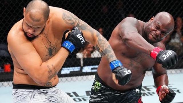 데릭 루이스, 35초 KO승…UFC 최다 KO 신기록 또 경신