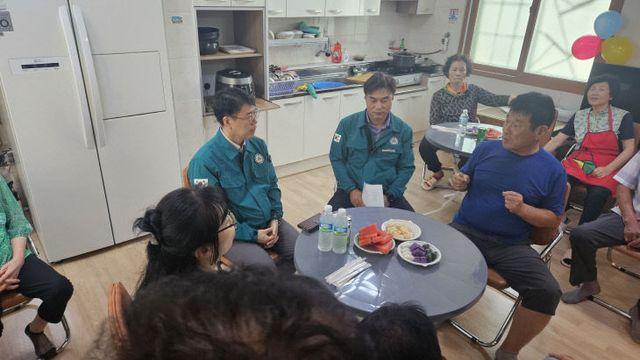 서천, 폭염 대비 무더위쉼터와 공사현장 안전점검 나서