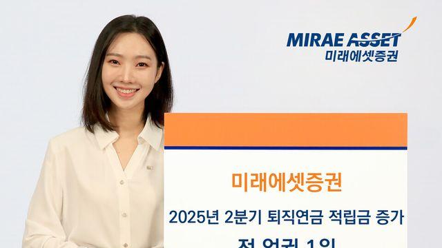 미래에셋증권, 퇴직연금 고객 선택 1위…2분기 1.8조 적립 '최다'