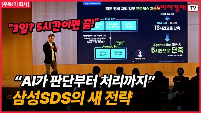 AI가 스스로 판단하고 실행...삼성SDS, AI 에이전트 전략 본격화