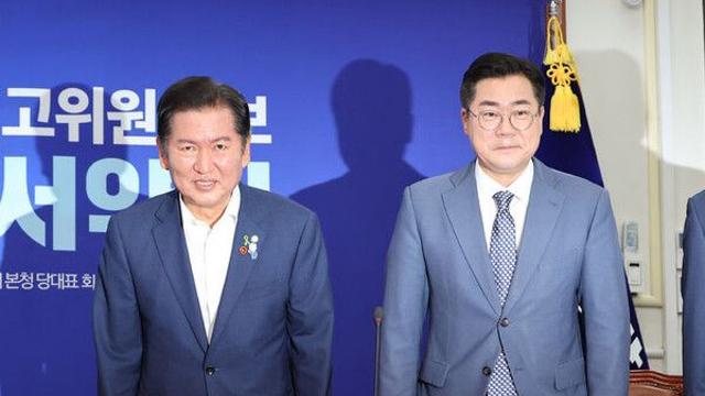 '정청래·박찬대' 당대표 선거 첫 TV 토론…개혁 과제 놓고 격돌