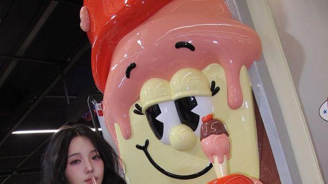 '프로미스나인 미모센터' 노지선, 아이스크림보다 더 달콤한 비주얼