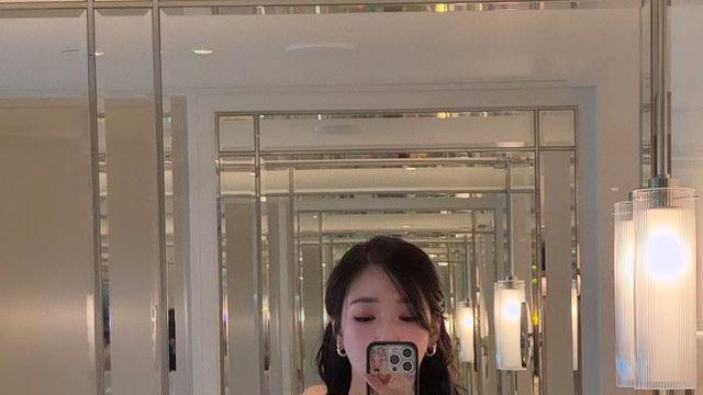 '소녀시대의 보석' 티파니, 욕실 거울 앞에서 증명한 '순백의 여신'