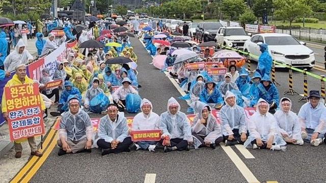 완주군의회·군민, 행안부에 ‘완주전주 통합 중단’ 건의