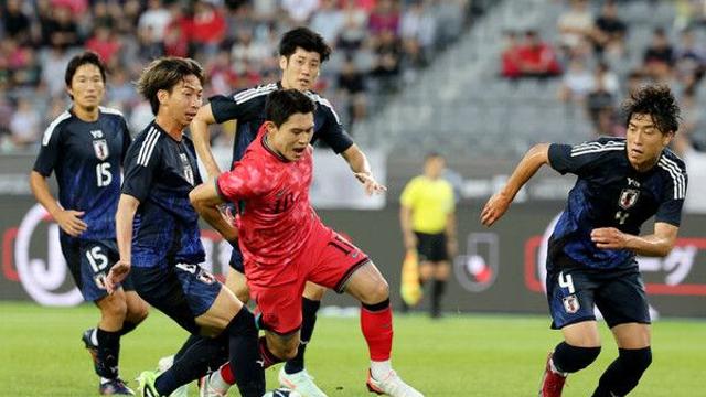 사상 첫 한일전 3연패 ‘0골 7실점’…한일축구 격차만 실감