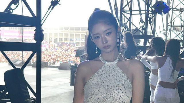 '아이브의 콩순이' 레이, 독일 '롤라팔루자' 찢고 