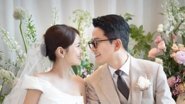 [슬라이드 포토] '김준호♥' 김지민, 결혼 후 첫 소감 …