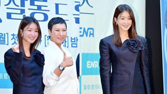 이시영, '임신 고백' 3주 전 이미 나온 배…출산 직후 '살롱' 시즌2 바로 복귀하나 [엑's 이슈]