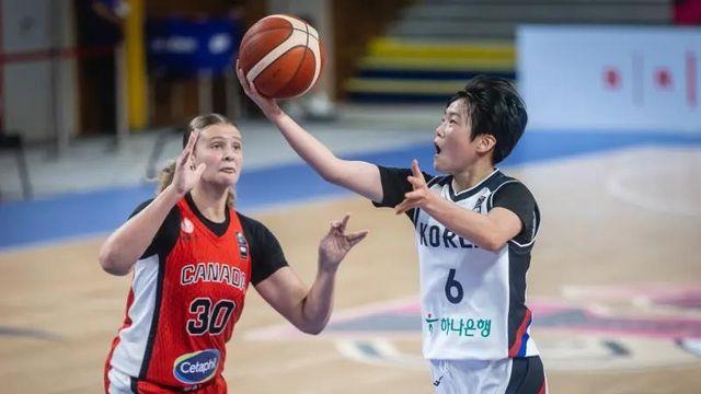 U-19 여자농구, 월드컵 16강서 캐나다에 져 순위결정전으로