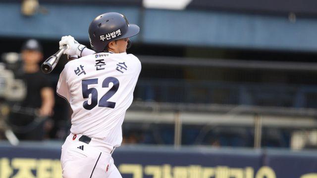 “예상 성장치 이미 넘었다” 사령탑 극찬…후반기 바라보는 ‘3할 신인’ 박준순 [IS 피플]