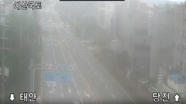 [속보] 서산 274㎜ 폭우...서해안선 해미IC 서울방향 전면차단