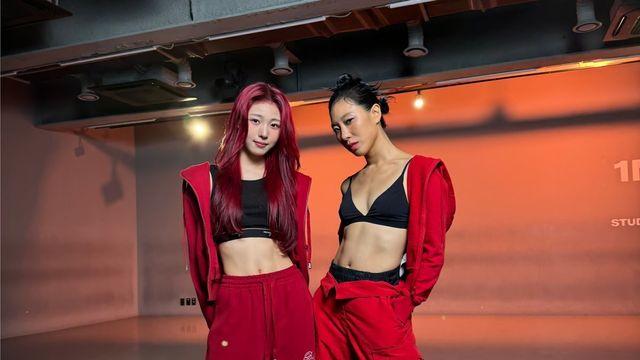 앳하트 아린, 리아킴에 안 밀리네…도자캣 ‘데몬스’ 퍼포 소화
