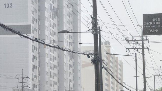 오늘자 물난리난 광주 근황