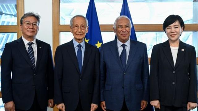 외교부 윤여준 대통령 EU 특사, EU 이사회 및 유럽의회 방문