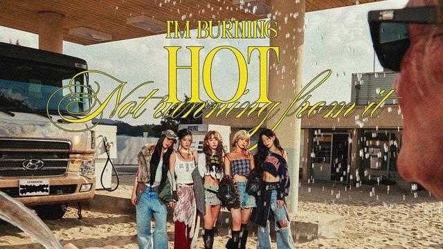 르세라핌, 올 상반기 미국 CD 판매량 ‘톱 10’