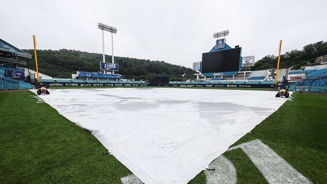 후반기 돌입한 프로야구, 대구·광주 경기 우천 취소