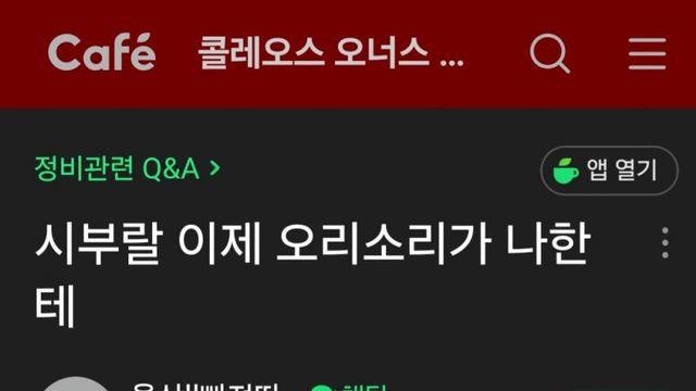 오늘도 평화로운 그랑콜레오스 카페