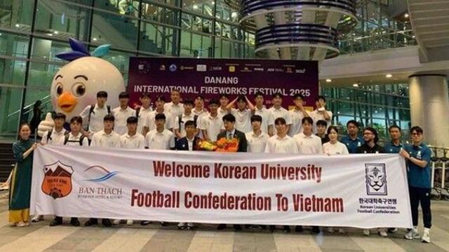 대학축구 선발팀, 베트남 프로구단 컵대회 참가