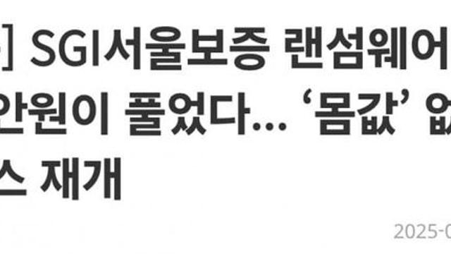 SGI서울보증 랜섬웨어, 금융보안원이 풀었다...