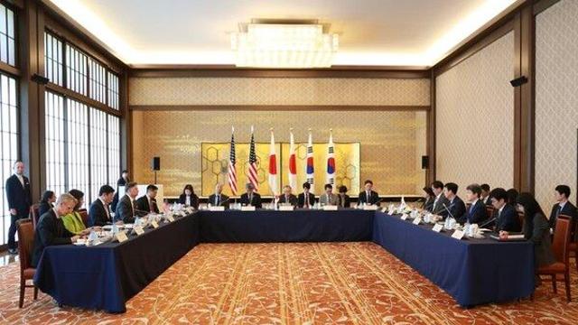 한미일 외교차관 도쿄 회담…北핵·미사일 우려 표명, 中러 동시 견제(종합)