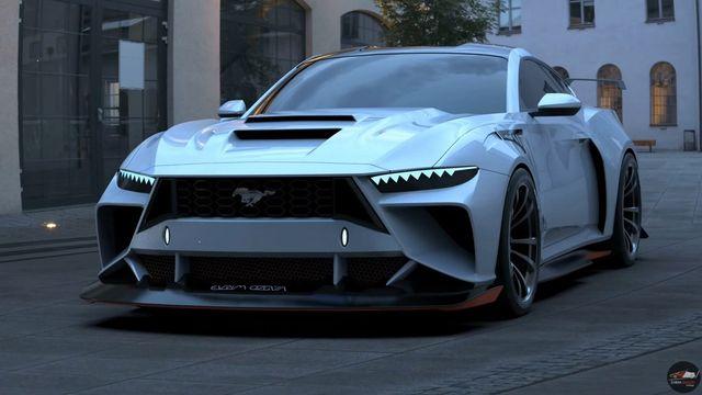 궁극의 머슬카? 포드 머스탱 쉘비 GT500 렌더링에 기대감 폭발!
