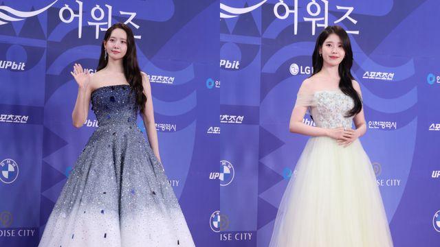 ‘여신 강림’ 임윤아→‘디즈니 공주’ 아이유, 청룡시리즈 레드카펫 빛낸 ★