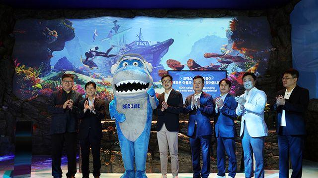 [현장취재] 25년 코엑스 아쿠아리움의 변신… ‘해양 탐험선’ 타고 상어와 만나다