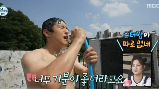 기안84, 옥상에서 훌러덩…코쿤 “러너의 몸” (나 혼자 산다)