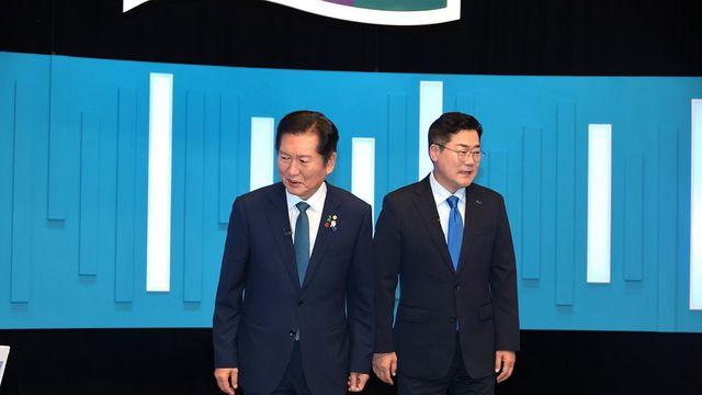 與 당대표 첫 경선 충청 권리당원 투표…정청래, 박찬대에 승리(종합)