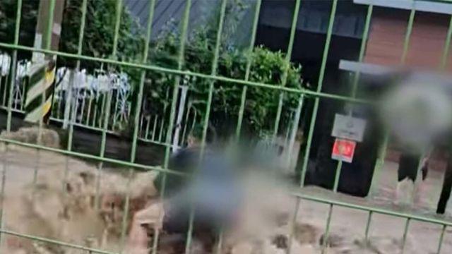한 시민이 폭우 속에서 20분 사투 끝에 어르신을 구하는 모습  (영상)