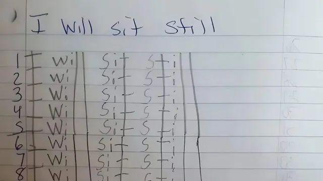 천재소녀의 영어 받아쓰기 숙제 ㄷㄷㄷ,,