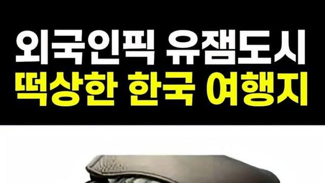 요즘 외국인들 한국여행에 유행하는 밈 ㅋㅋㅋㅋㅋ