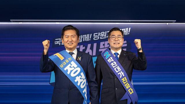 '黨心' 정청래 대세냐 박찬대 반전이냐…민주, 오늘 영남권 경선