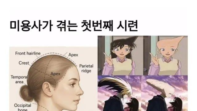 미용사가 겪는 첫번째 시련