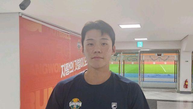 '첫 태극마크' 모재현, 아쉬움 남기고 강원 복귀…