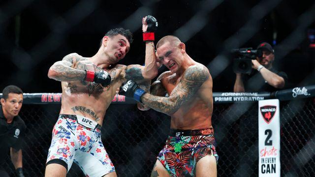 ‘UFC 상남자’ 할로웨이, ‘은퇴’ 포이리에 드디어 꺾었다…훈훈했던 옥타곤 마지막 경기