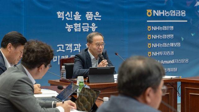 이찬우 NH농협금융 회장 