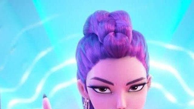 '케데헌' 루미 헤어스타일을 바꿔봄