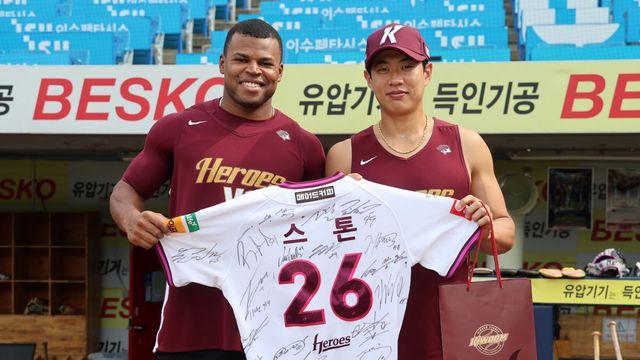 키움, ‘6주 계약 종료’ 스톤 송별식, 카디네스 22일 복귀
