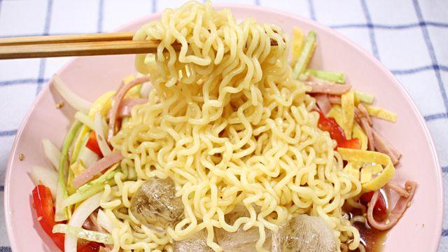 시원하고 맛 좋은 냉라면 레시피! 여름엔 이 맛이 진리죠