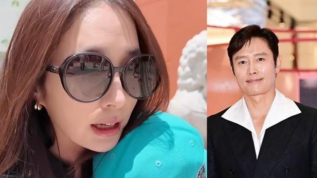 이민정, 子 껴안고 ♥이병헌 인생 언급 