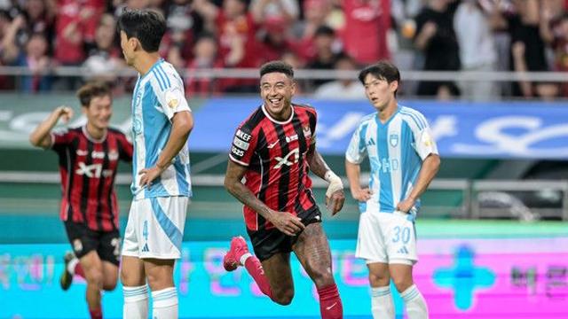 '환상 드롭슛' 린가드, K리그1 22R MVP…K리그2 MVP는 '해트트릭·PK 유도' 부천 몬타뇨