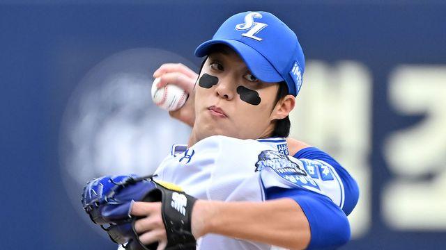'사자군단 에이스' 원태인, 복귀전 5이닝 3자책+최고구속 149km...시즌 7승은 다음 기회로 [대구 현장]