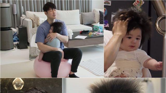 심형탁 아들 많이 컸네…머리숱 대박, 미소는 더 대박(슈돌)