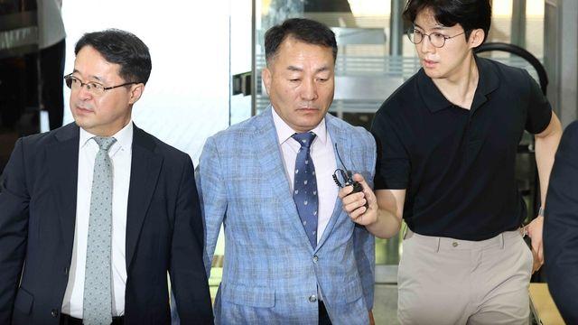 김계환 전 해병대사령관 구속심사 시작…'尹격노 위증' 혐의